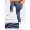 imageG Gradual Mens 30quot32quot34quot36quot Inseam Tall Sweatpants with Zipper Pockets Stretch Long Joggers Athletic Workout Pants MenDusty Blue