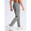 imageG Gradual Mens 30quot32quot34quot36quot Inseam Tall Sweatpants with Zipper Pockets Stretch Long Joggers Athletic Workout Pants MenLight Grey