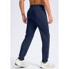 imageG Gradual Mens 30quot32quot34quot36quot Inseam Tall Sweatpants with Zipper Pockets Stretch Long Joggers Athletic Workout Pants MenNavy