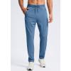 imageG Gradual Mens 30quot32quot34quot36quot Inseam Tall Sweatpants with Zipper Pockets Stretch Long Joggers Athletic Workout Pants MenSlate Blue