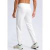 imageG Gradual Mens 30quot32quot34quot36quot Inseam Tall Sweatpants with Zipper Pockets Stretch Long Joggers Athletic Workout Pants MenWhite