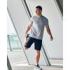 imageG Gradual Mens Athletic Running Shorts with Zipper Pockets Quick Dry 7quot 5quot 9quot Workout Gym Shorts for Basketball HikingBlack