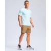 imageG Gradual Mens Athletic Running Shorts with Zipper Pockets Quick Dry 7quot 5quot 9quot Workout Gym Shorts for Basketball HikingDark Khaki