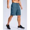 imageG Gradual Mens Athletic Running Shorts with Zipper Pockets Quick Dry 7quot 5quot 9quot Workout Gym Shorts for Basketball HikingDusty Blue