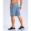 imageG Gradual Mens Athletic Running Shorts with Zipper Pockets Quick Dry 7quot 5quot 9quot Workout Gym Shorts for Basketball HikingFederalblue