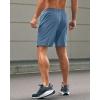 imageG Gradual Mens Athletic Running Shorts with Zipper Pockets Quick Dry 7quot 5quot 9quot Workout Gym Shorts for Basketball HikingFederalblue