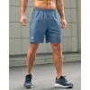 imageG Gradual Mens Athletic Running Shorts with Zipper Pockets Quick Dry 7quot 5quot 9quot Workout Gym Shorts for Basketball HikingFederalblue