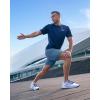 imageG Gradual Mens Athletic Running Shorts with Zipper Pockets Quick Dry 7quot 5quot 9quot Workout Gym Shorts for Basketball HikingFederalblue