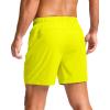 imageG Gradual Mens Athletic Running Shorts with Zipper Pockets Quick Dry 7quot 5quot 9quot Workout Gym Shorts for Basketball HikingFluorescent Yellow