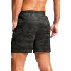 imageG Gradual Mens Athletic Running Shorts with Zipper Pockets Quick Dry 7quot 5quot 9quot Workout Gym Shorts for Basketball HikingGreen Camo