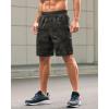 imageG Gradual Mens Athletic Running Shorts with Zipper Pockets Quick Dry 7quot 5quot 9quot Workout Gym Shorts for Basketball HikingGreen Camo