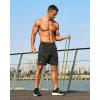 imageG Gradual Mens Athletic Running Shorts with Zipper Pockets Quick Dry 7quot 5quot 9quot Workout Gym Shorts for Basketball HikingGreen Camo