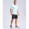 imageG Gradual Mens Athletic Running Shorts with Zipper Pockets Quick Dry 7quot 5quot 9quot Workout Gym Shorts for Basketball HikingGrey Camo