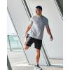 imageG Gradual Mens Athletic Running Shorts with Zipper Pockets Quick Dry 7quot 5quot 9quot Workout Gym Shorts for Basketball HikingGrey Camo