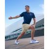 imageG Gradual Mens Athletic Running Shorts with Zipper Pockets Quick Dry 7quot 5quot 9quot Workout Gym Shorts for Basketball HikingKhaki