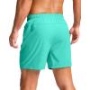 imageG Gradual Mens Athletic Running Shorts with Zipper Pockets Quick Dry 7quot 5quot 9quot Workout Gym Shorts for Basketball HikingLight Green