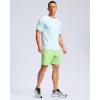 imageG Gradual Mens Athletic Running Shorts with Zipper Pockets Quick Dry 7quot 5quot 9quot Workout Gym Shorts for Basketball HikingMint Moment