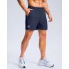 imageG Gradual Mens Athletic Running Shorts with Zipper Pockets Quick Dry 7quot 5quot 9quot Workout Gym Shorts for Basketball HikingNavy