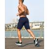 imageG Gradual Mens Athletic Running Shorts with Zipper Pockets Quick Dry 7quot 5quot 9quot Workout Gym Shorts for Basketball HikingNavy