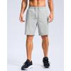 imageG Gradual Mens Athletic Running Shorts with Zipper Pockets Quick Dry 7quot 5quot 9quot Workout Gym Shorts for Basketball HikingPlatinum Grey