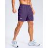 imageG Gradual Mens Athletic Running Shorts with Zipper Pockets Quick Dry 7quot 5quot 9quot Workout Gym Shorts for Basketball HikingPurple