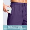 imageG Gradual Mens Athletic Running Shorts with Zipper Pockets Quick Dry 7quot 5quot 9quot Workout Gym Shorts for Basketball HikingPurple