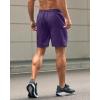 imageG Gradual Mens Athletic Running Shorts with Zipper Pockets Quick Dry 7quot 5quot 9quot Workout Gym Shorts for Basketball HikingPurple