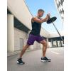 imageG Gradual Mens Athletic Running Shorts with Zipper Pockets Quick Dry 7quot 5quot 9quot Workout Gym Shorts for Basketball HikingPurple