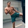 imageG Gradual Mens Athletic Running Shorts with Zipper Pockets Quick Dry 7quot 5quot 9quot Workout Gym Shorts for Basketball HikingRainforest Green