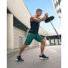 imageG Gradual Mens Athletic Running Shorts with Zipper Pockets Quick Dry 7quot 5quot 9quot Workout Gym Shorts for Basketball HikingRainforest Green
