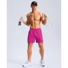 imageG Gradual Mens Athletic Running Shorts with Zipper Pockets Quick Dry 7quot 5quot 9quot Workout Gym Shorts for Basketball HikingRose