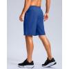 imageG Gradual Mens Athletic Running Shorts with Zipper Pockets Quick Dry 7quot 5quot 9quot Workout Gym Shorts for Basketball HikingRoyal Blue