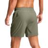 imageG Gradual Mens Athletic Running Shorts with Zipper Pockets Quick Dry 7quot 5quot 9quot Workout Gym Shorts for Basketball HikingSage Green