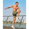 imageG Gradual Mens Athletic Running Shorts with Zipper Pockets Quick Dry 7quot 5quot 9quot Workout Gym Shorts for Basketball HikingSage Green