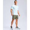 imageG Gradual Mens Athletic Running Shorts with Zipper Pockets Quick Dry 7quot 5quot 9quot Workout Gym Shorts for Basketball HikingSage Green