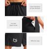 imageG Gradual Mens Basketball Shorts with Zipper Pockets Lightweight Quick Dry 11quot Long Shorts for Men Athletic GymBlack