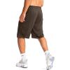 imageG Gradual Mens Basketball Shorts with Zipper Pockets Lightweight Quick Dry 11quot Long Shorts for Men Athletic GymBrown