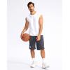 imageG Gradual Mens Basketball Shorts with Zipper Pockets Lightweight Quick Dry 11quot Long Shorts for Men Athletic GymDark Gray