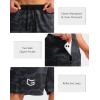 imageG Gradual Mens Basketball Shorts with Zipper Pockets Lightweight Quick Dry 11quot Long Shorts for Men Athletic GymGray Camo