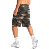 imageG Gradual Mens Basketball Shorts with Zipper Pockets Lightweight Quick Dry 11quot Long Shorts for Men Athletic GymGreen Camo