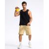 imageG Gradual Mens Basketball Shorts with Zipper Pockets Lightweight Quick Dry 11quot Long Shorts for Men Athletic GymKhaki