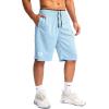 imageG Gradual Mens Basketball Shorts with Zipper Pockets Lightweight Quick Dry 11quot Long Shorts for Men Athletic GymLight Blue