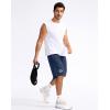 imageG Gradual Mens Basketball Shorts with Zipper Pockets Lightweight Quick Dry 11quot Long Shorts for Men Athletic GymNavy