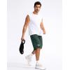 imageG Gradual Mens Basketball Shorts with Zipper Pockets Lightweight Quick Dry 11quot Long Shorts for Men Athletic GymOlive