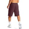 imageG Gradual Mens Basketball Shorts with Zipper Pockets Lightweight Quick Dry 11quot Long Shorts for Men Athletic GymWine