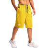 imageG Gradual Mens Basketball Shorts with Zipper Pockets Lightweight Quick Dry 11quot Long Shorts for Men Athletic GymYellow