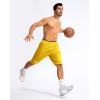 imageG Gradual Mens Basketball Shorts with Zipper Pockets Lightweight Quick Dry 11quot Long Shorts for Men Athletic GymYellow