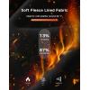 imageG Gradual Mens Fleece Lined Pants with 3 Zipper Pockets Water Resistant Winter Warm Hiking Pants Athletic Sweatpants for MenBlack