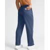 imageG Gradual Mens Fleece Lined Pants with 3 Zipper Pockets Water Resistant Winter Warm Hiking Pants Athletic Sweatpants for MenBlue