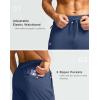 imageG Gradual Mens Fleece Lined Pants with 3 Zipper Pockets Water Resistant Winter Warm Hiking Pants Athletic Sweatpants for MenBlue